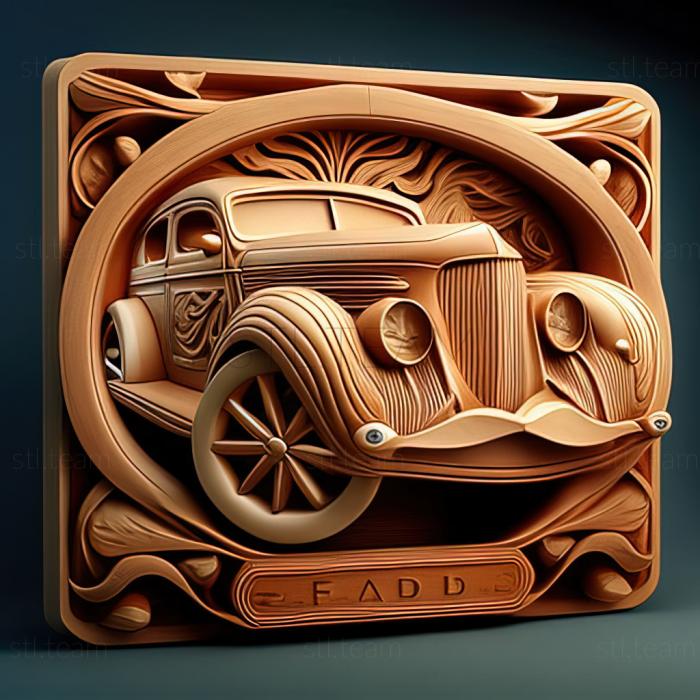 3D модель Форд Пятьсот (STL)
